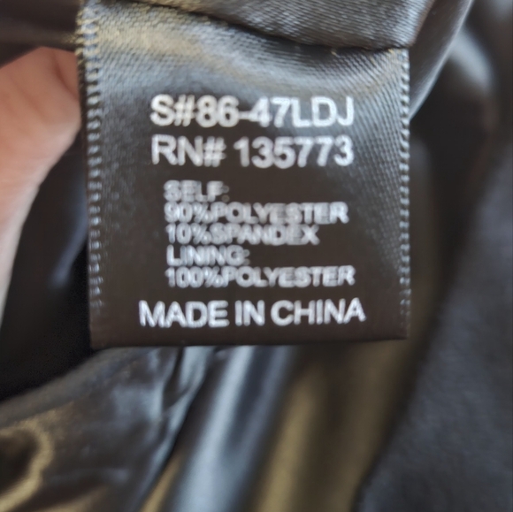 OLIVIACEOUS Black faux suede halter mini dress with keyhole. Size Small NWT - Picture 11 of 11